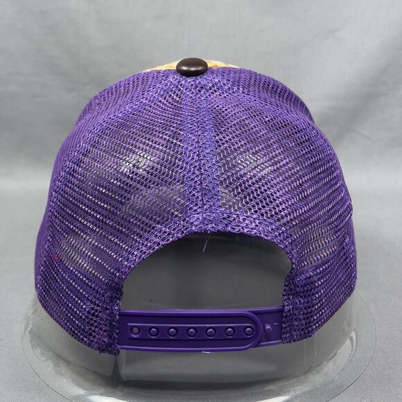 Big Bear Rodeo Snapback Hat Cap Trucker Mesh Straw Weave Western Cowboy Womens - Picture 3 of 14